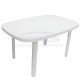 nuevas mesas y sillas de plastico blanco en venta lavable resistente