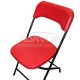 sillas plegables rojas para negocio hogar oficina en venta