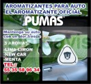 Llame al 55 35 58 96 34 ofrecemos aromatizantes oficiales de los pumas