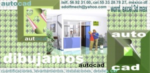 adolfmech Avisos gratis en Mexico lindo en Coyoac&aacute;n |  AUTOCAD DIBUJO PLANOS EN AUTOCAD, LEVANTAMIENTOS INSTALACIONES DETALLES