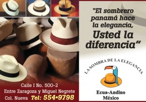  Avisos gratis en Mexico lindo en Acapulco de Ju&aacute;rez |  QUIERES SER MAYORISTA DE SOMBREROS PANAMA ECUA-ANDINO, AUTENTICOS SOMBREROS PANAMA IMPORTADOS DE ECUADOR