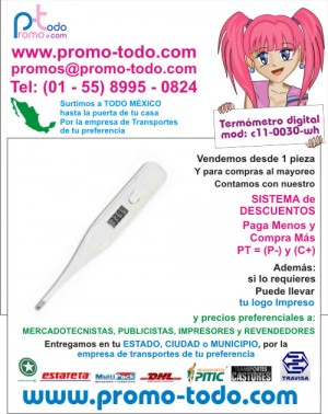 Mauricio Villegas Avisos gratis en Mexico lindo en Coyoac&aacute;n |  Termometro digital c11-0030-wh, termometros digitales y de mercurio