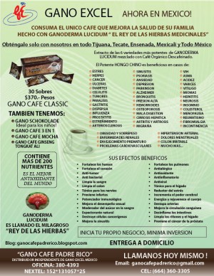GANO CAFE PADRE RICO Avisos gratis en Mexico lindo en Tijuana |  CAFE TIJUANA = GANO CAFE SALUDABLE PADRE RICO TIJUANA, GANO CAFE SALUDABLE PADRE RICO TIJUANA