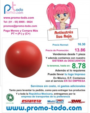 Mauricio Villegas Avisos gratis en Mexico lindo en Coyoac&aacute;n |  Pelotas antiestres rojas, publicitarias
