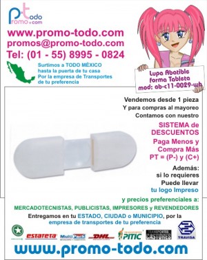 Mauricio Villegas Avisos gratis en Mexico lindo en Coyoac&aacute;n |  Lupa modelo ab-c11-0029-wh, promocionales