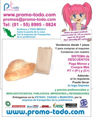 Mauricio Villegas Avisos gratis en Mexico lindo en Coyoac&aacute;n |  Bolsas de papel kraft octavo modelo bpsnc60g-001-aoctavo, promocional