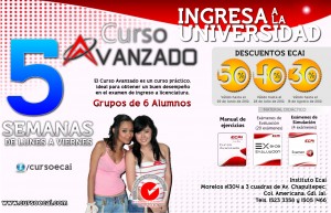 Cursos Ecai Avisos gratis en Mexico lindo en Guadalajara |  Aprueba tu examen con un puntaje excelente no menor a 90pts, cursos para aprobar tu examen