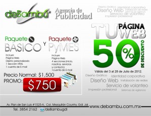 deBambu Avisos gratis en Mexico lindo en Guadalajara |  Obt&eacute;n tu pagina web desde tan solo $1500, Agencia de publicidad y marketing debambu