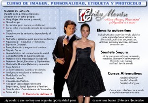 ERIKA MORAN Avisos gratis en Mexico lindo en Miguel Hidalgo |  Famoso curso personalizado de imagen personalidad etiqueta protocolo , Refuerza tu estima,seguridad en si mismo(a) y auto-confianza.