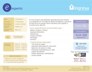 Curso Ingresa Avisos gratis en Mexico lindo en Guadalajara |  Curso para examen de admisi&oacute;n a la universidad, Te faltaron 3 puntos para salir en listas