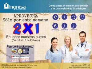 Curso Ingresa Avisos gratis en Mexico lindo en Guadalajara |  Cursos para el examen de admisi&oacute;n udg, Cursos para el examen de admisi&oacute;n udg