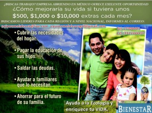 Andres Alatorre Avisos gratis en Mexico lindo en Zapopan |  Tienes ganas de trabajar y no encuentras, Trabaja desde tu casa, empresa ecol&oacute;gica