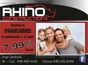 jhonssy santillan go Avisos gratis en Mexico lindo en Aguascalientes |  Rhino construction. (constructora) empresa responsable, honesta, trans, Constructora