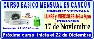 KOKAY CANC&Utilde;N Avisos gratis en Mexico lindo en Canc&uacute;n |  Cursos de capacitaci&oacute;n para manejo de aires acondicionados, Talleres clases t&eacute;cnico minisplit