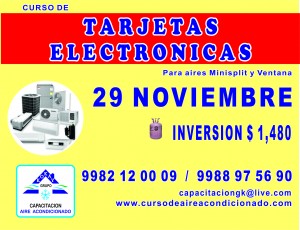 grupo kokay Avisos gratis en Mexico lindo en Canc&uacute;n |  Curso de manejo de tarjetas electr&oacute;nicas minisplit, Talleres clasesminisplit aire acondicionados cursos capacitacitaciones