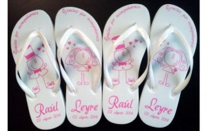 Tu Boda Chik Avisos gratis en Mexico lindo en Benito Ju&aacute;rez |  Flip flops personalizadas para regalo o recuerdo de boda , Flip flops personalizadas