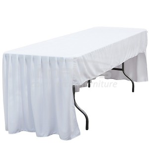 Jorge Flores Avisos gratis en Mexico lindo en Aguascalientes |  Bambalina rectangular con faldon plisado banquetera color blanco, Manteles