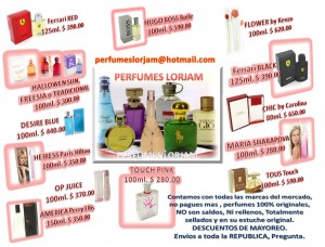  Avisos gratis en Mexico lindo en Ecatepec |  PERFUMES ORIGINALES A UN SUPER PRECIO , OBTEN INGRESOS EXTRAS 