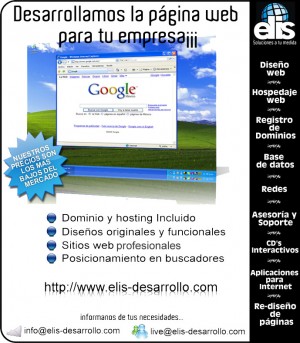  Avisos gratis en Mexico lindo en Toluca |  ELIS :: Desarrollo // Dise&ntilde;o Web Profesional, Dominios, Hosting, SEO, Alta y Posicionamiento en buscadores, Campa&ntilde;as Publicitar, Dise&ntilde;o de Logotipos