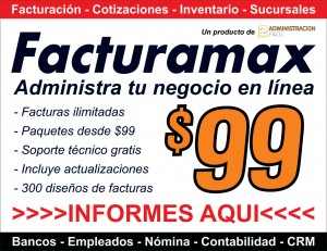 FACTURAMAX Avisos gratis en Mexico lindo en Puebla |  Facturaci&oacute;n electr&oacute;nica en linea & administraci&oacute;n facil, Facturamax-cfdi 