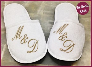 Tu Boda Chik Avisos gratis en Mexico lindo en Villahermosa |  Pantuflas personalizadas para bodas .. .. ..., Pantuflas personalizadas para bodas