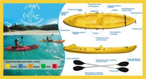  Avisos gratis en Mexico lindo en Victoria de Durango |  Kayak Fibra de Vidrio .....Bueno Bonito Barato !!, Tipo Malibu 100 % Recreacional