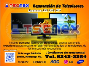 TSCMEX Avisos gratis en Mexico lindo en Monterrey |  Reparacion de televisores lcd y led en monterrey, Reparacion de televisores en monterrey