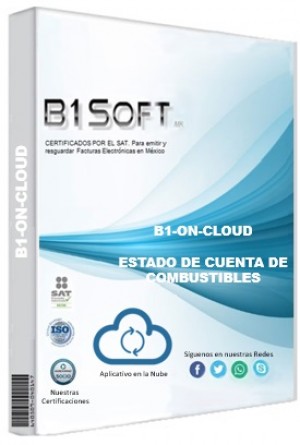 B1SOFT Avisos gratis en Mexico lindo en Miguel Hidalgo |  Cfdi estado de cuenta de combustibles on cloud 50 folios, Facturacion