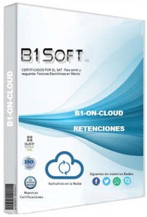 B1SOFT Avisos gratis en Mexico lindo en Miguel Hidalgo |  Cfdi retenciones on cloud 50 folios paquete, Facturacion