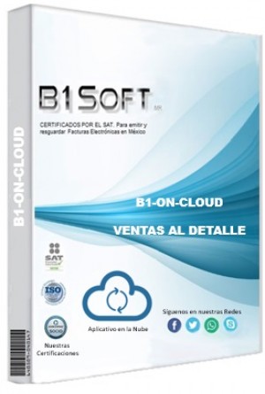B1SOFT Avisos gratis en Mexico lindo en Miguel Hidalgo |  Cfdi ventas al detalle on cloud 10 folios, Facturacion