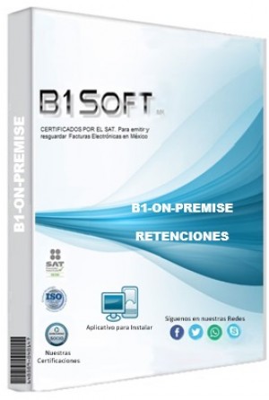 B1SOFT Avisos gratis en Mexico lindo en Miguel Hidalgo |  Cfdi retenciones on premise prueba 5 folios, Facturacion