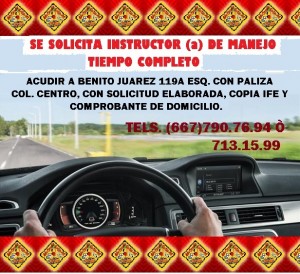 yareli terrazas Avisos gratis en Mexico lindo en Cosal&aacute; |  Se solicita instructor de manejo en autoescuela culiacan, Auto escuela culiacan