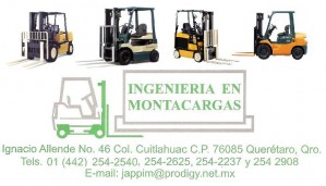 JOSE ARTURO PICHARDO Avisos gratis en Mexico lindo en Quer&eacute;taro |  INGENIERIA EN MONTACARGAS , MONTACARGAS 
