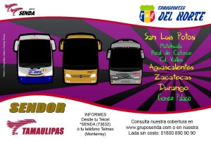 Polibuses Avisos gratis en Mexico lindo en Zacatecas |  GRUPO SENDA ZACATECAS, GRUPO SENDA ZACATECAS