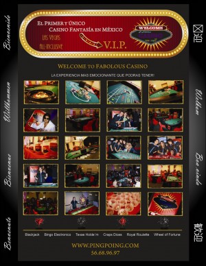 PINGPOING MEXICO Avisos gratis en Mexico lindo en Miguel Hidalgo |  Fiesta Casino VIP All Inclusive Mexico, Fiesta Casino VIP All Inclusive Mexico. Casino VIP Fiestas Tema 
