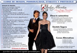 ERIKA MORAN Avisos gratis en Mexico lindo en Miguel Hidalgo |  CURSOS DE IMAGEN Y PERSONALIDAD, ETIQUETA,PROTOCOLO,INDIVIDUALES O PARA EMPRESAS